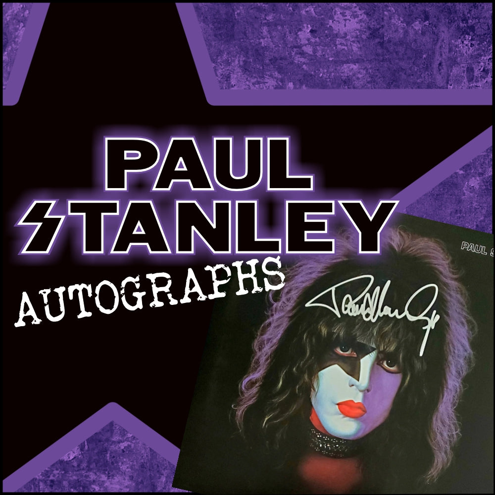 PAUL STANLEY AUTOGRAPHS