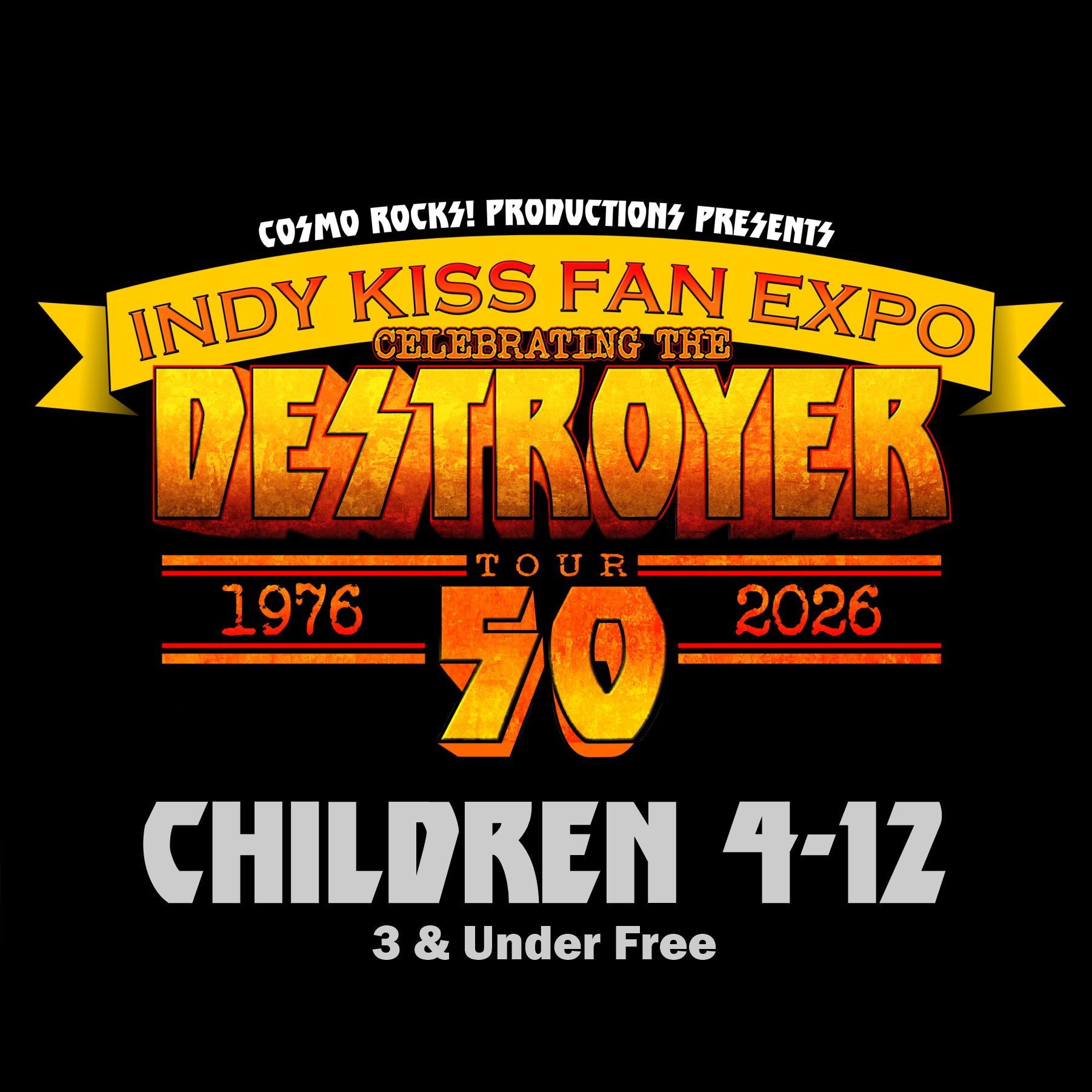 Child Ticket Ages 4-12 (MUST PURCHASE A VALID ADULT EXPO TICKET)