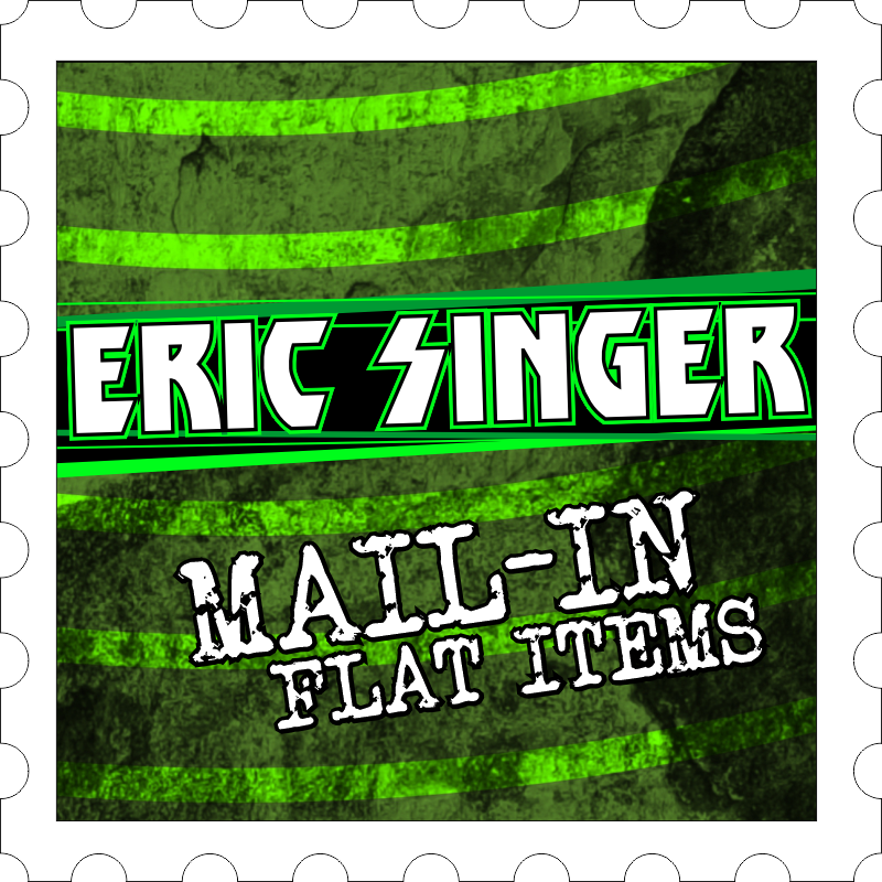 Single Mail-In Eric Singer Flat Item & Album Autograph (You May Purchase up to 6)